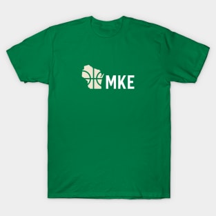 MKE - Milwaukee Wisconsin Basketball T-Shirt